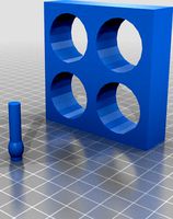 floating tube rack for 50ml tubes by DownloadableLabs