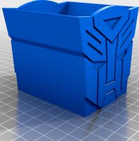 Transformers Autobot Box // Cajita Cotillon Transformers Autobot by naahuel