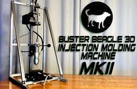 Buster Beagle 3D Injection Molding Machine MKII by BusterBeagle3D