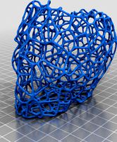 Voronoi Skull Pen Holder by Silentsw0rd