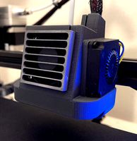 Satsana fan duct for stock Ender 3 fan by iCarl