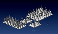 SIMPLE SOLDIERS FOR NAPOLEONIC WARGAME 3D by massimovolonghi