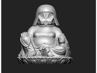 Dark Helmet Buddha by rkxone