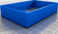 Pre-filter-frame for Bosch GAS 12V vaccum cleaner by Crankfish888