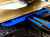 Ender 3 v2 Bed Drawer / Handle (aligned under the bed) by ZKORPYON