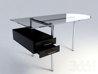 Офисный стеклянный стол