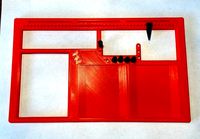 Zombicide Card Tray with Pegs by cmalczew