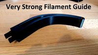 Very Strong Filament Guide - Ender 3 by KeithSherwood