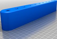 Holder for Wiha imperial T-handle hex wrench set 11-piece by caveduck