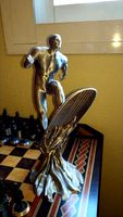 Marvel Silver Surfer and "Water" Stream Base joined with and without support by Edu2605