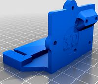 Ender X carriage for Linear rail by 3DmakeitAll