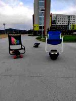 Electric Skateboard Chair Clip Mount  by Summer_Boardom