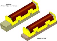 18650 holder charger/powerbank by atsnailpace