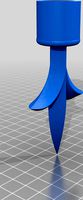Fleur-de-lis Lamp Post Finale by Bespokefool