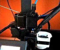 Longer LK4 Pro / Alfawise U30 Pro Titan style direct drive mount + filament sensor mount by Ste81df