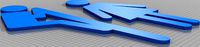 WC toilet sign by tazzor20082