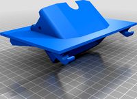 Mount panel for Tekonsha P3 Electronic Brake Control in 2009 Tacoma by jonhnet