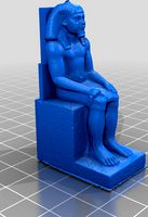 Statue of Djefa Hapi by thebuyer2016