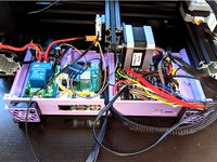 Raspberry Pi & SKR E3 Turbo back case for Ender 3 by JakeTri