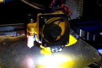 Cochrane 60 mm hotend cooler for Ender 3 with BlTouch by Zefram_Cochrane