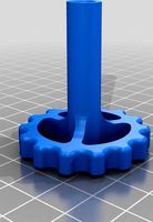 Longer Micro Swiss Satsana Direct Drive Extruder Knob  by csete