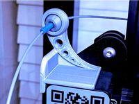 Front Loading Filament Guide by MetroidSlayer