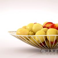ваза с яблоками