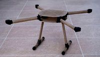 Bio-degradable Natural Fiber Composite Drone Frame by mbreznikov
