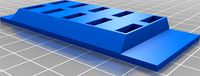 Usb cable holder 2x5 by rainbof