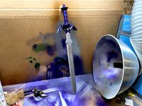 The Master Sword from The Legend of Zelda BotW by fmandal