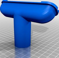 Vacuum cleaner nozzle with outer diameter 32 mm. by Pomorzanin