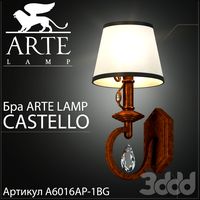Бра Arte lamp Castello A6016AP-1BG