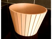 Flower pot in Wood filament by Robbel2005