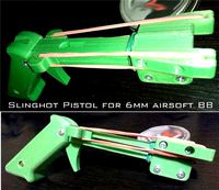 Slinghot Pistol for 6mm airsoft BB by SteamGun