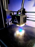 Anycubic i3 Mega/Mega S X - carriage cover by Lesik92