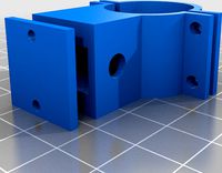 Single switch bracket for 22mm steering wheel by Murzyn