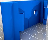 Latching Broom Handle Clamp by dedotaku