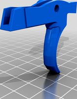 AR-15 Fat Serrated Trigger (CSGCG mod) by PiZLe