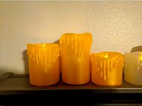 Melted LED Candles by wcatherall