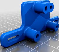 Clodbuster Servo Mounting Plate by plaroach