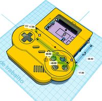 SNES controller on pi boy by hudymoreira