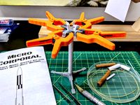 Fin Alignment Jigs for MicroMaxx Model Rockets by rocketshipgames