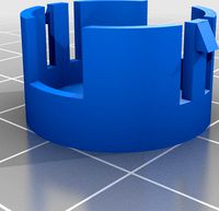 Samducksa/ crown matte 24mm button cap by Benevolenticecream