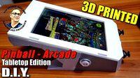 PINBALL-Arcade-TABLETOP by ToddsWorld