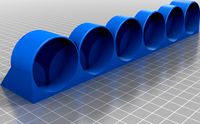 Flavour Drops Bottle Holder 50mL with Mount by z0rn