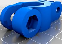 Pi zero w Camera Mount for Creality Enclosure by tlast