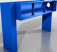 19 inch rack server air duct by bazic