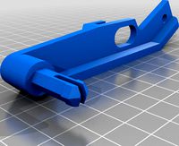 Ender 3 Filament Guide for Printer Above Spool by inheritthefire