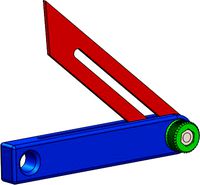 T Bevel - Bevel Gauge - False Square- Suta - Angle Finder Tool by diogosantos88