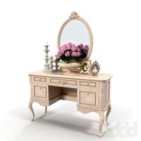 Туалетный столик Fiore Bianco